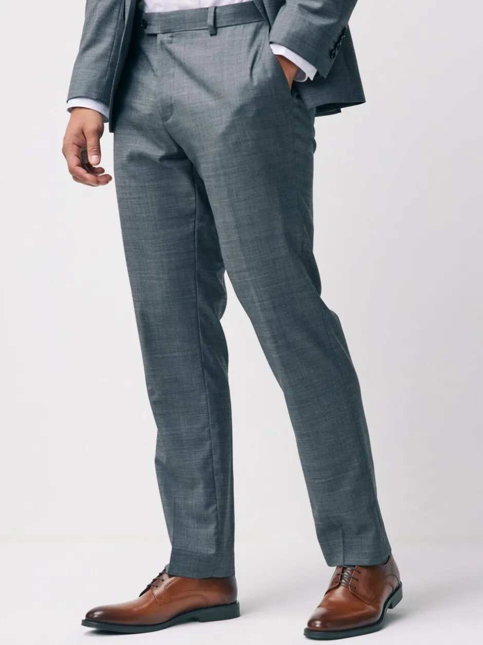 Formele Schoenen|Next - Leren Derby schoenen Lichtbruin
