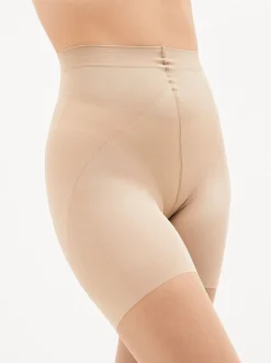 Sokken En Panty's*Next - Matte vormende panty van buik tot dijbenen Lichtbruin
