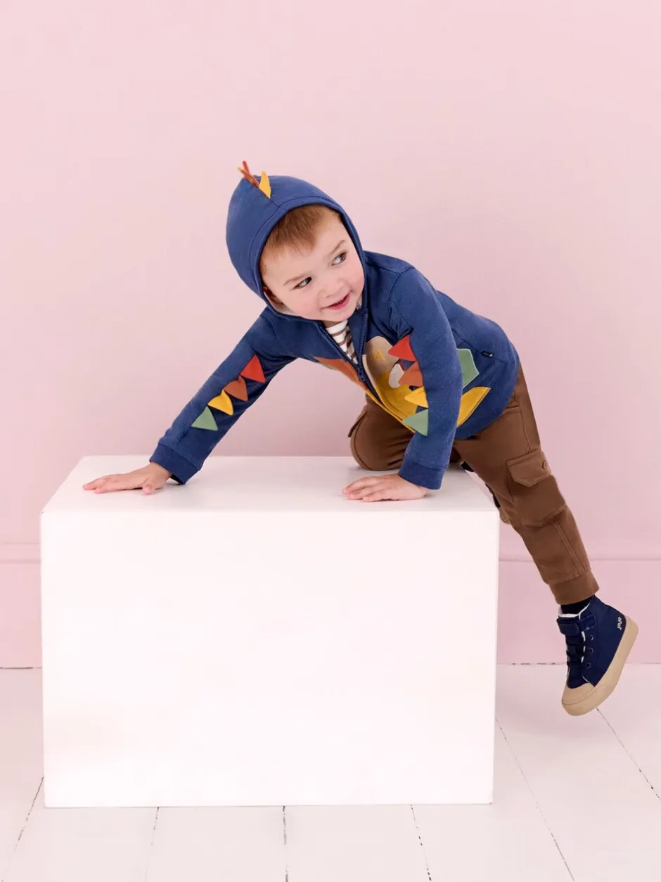 Jeans En Joggingbroeken*Jojo Maman Bébé Lichtbruin & naturelkleurig gemêleerd - Cargo 100% Cotton Joggers 2 Pack Lichtbruin & naturelkleurig gemêleerd