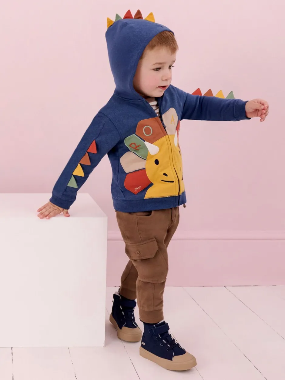 Jeans En Joggingbroeken*Jojo Maman Bébé Lichtbruin & naturelkleurig gemêleerd - Cargo 100% Cotton Joggers 2 Pack Lichtbruin & naturelkleurig gemêleerd