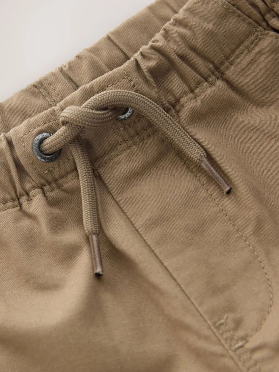 Shorts|Shorts*Next Lichtbruin - Shorts met trekkoord (3mnd-7jr)