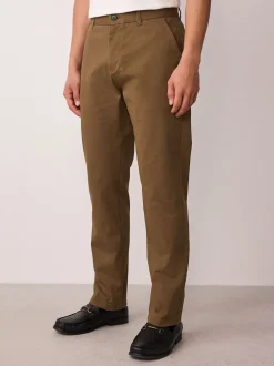 Broeken En Chino's*Next Lichtbruin - Slim Fit - Stretchy chino