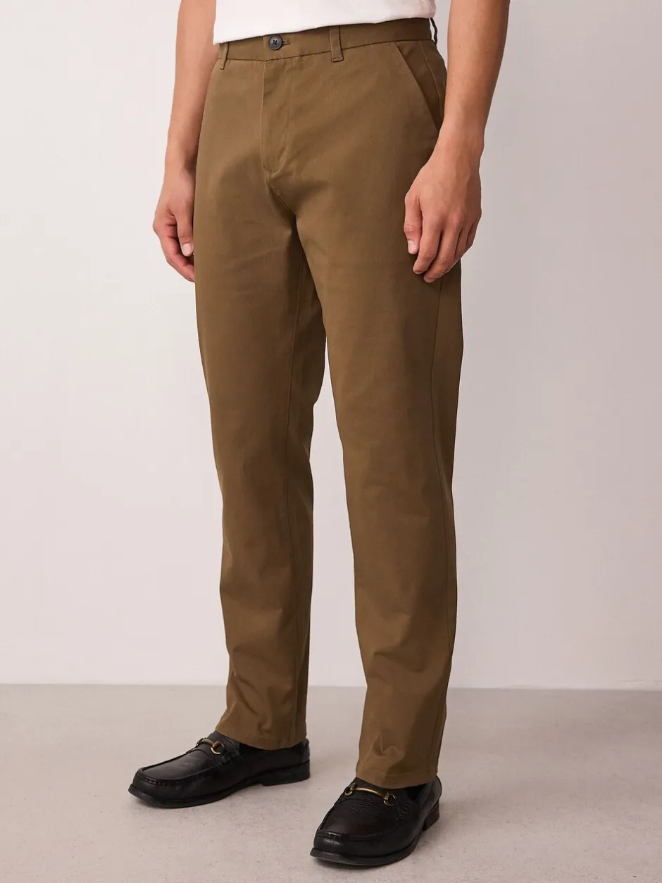 Broeken En Chino's*Next Lichtbruin - Slim Fit - Stretchy chino