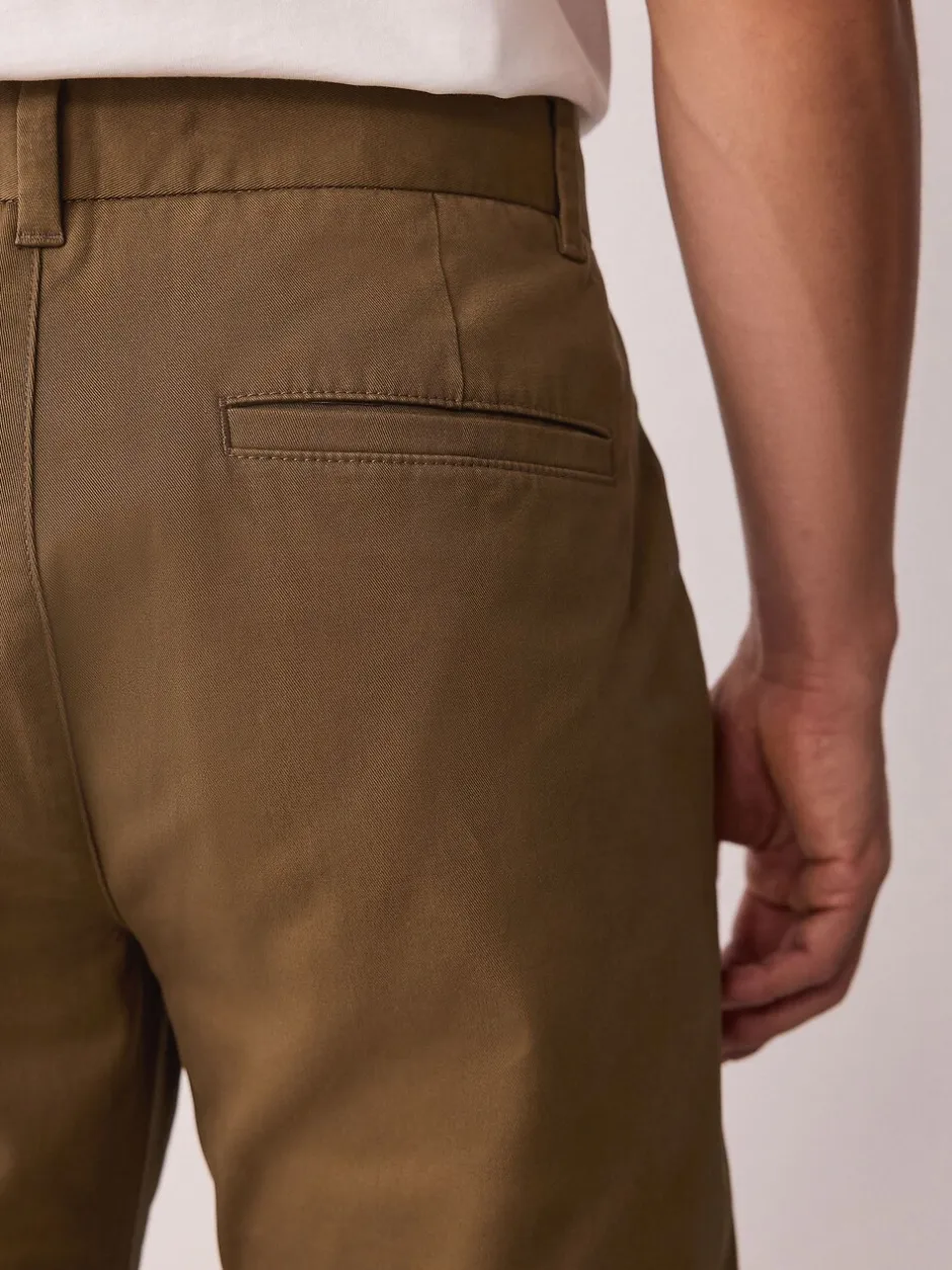 Broeken En Chino's*Next Lichtbruin - Slim Fit - Stretchy chino