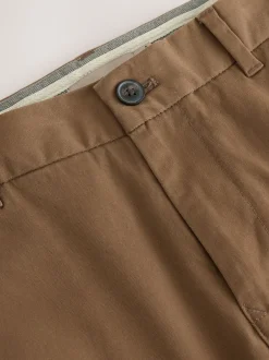 Broeken En Chino's*Next Lichtbruin - Slim Fit - Stretchy chino