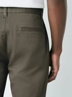 Broeken En Chino's|Next Lichtbruin - Slim Fit - Stretchy chino