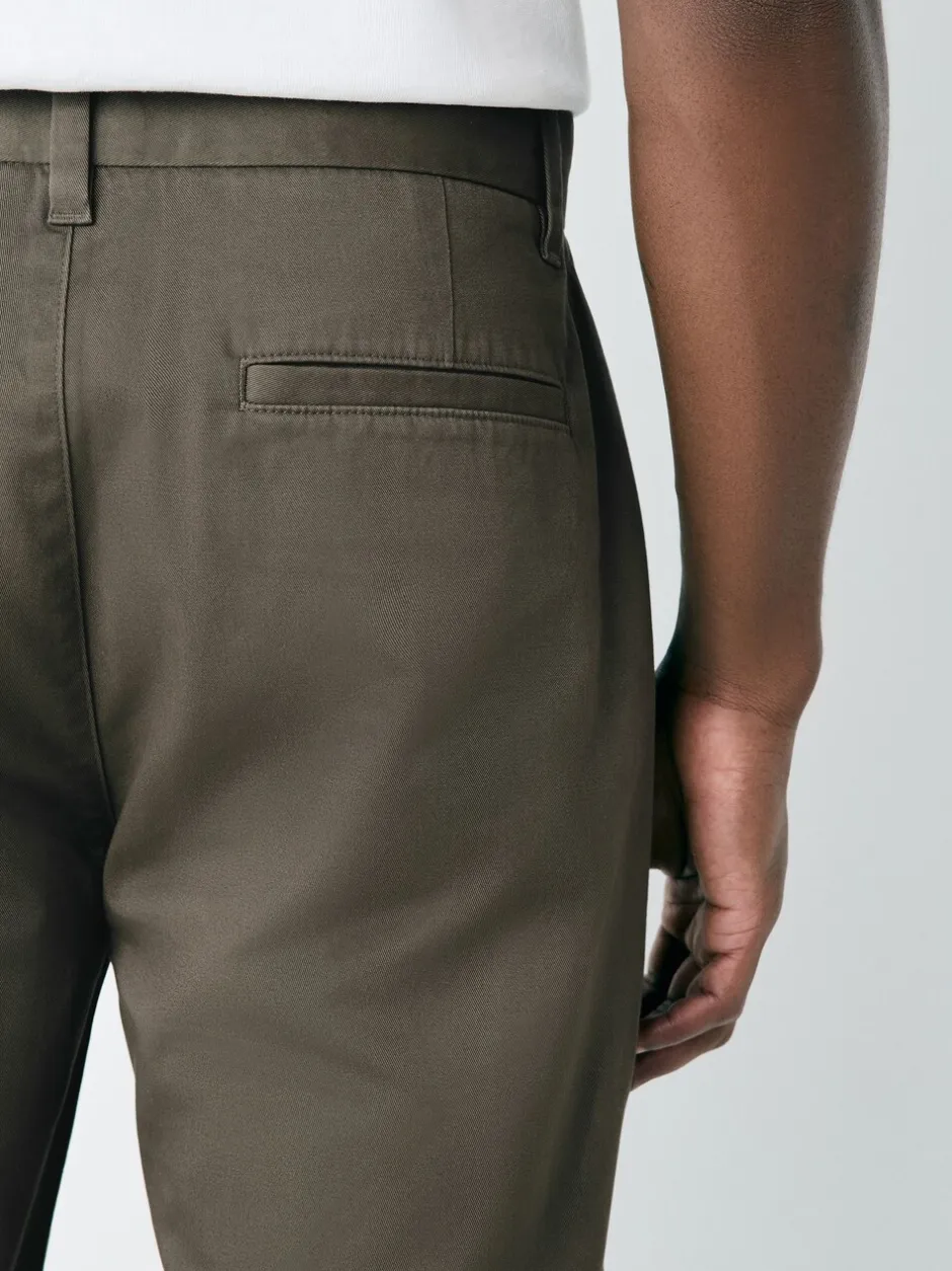 Broeken En Chino's|Next Lichtbruin - Slim Fit - Stretchy chino
