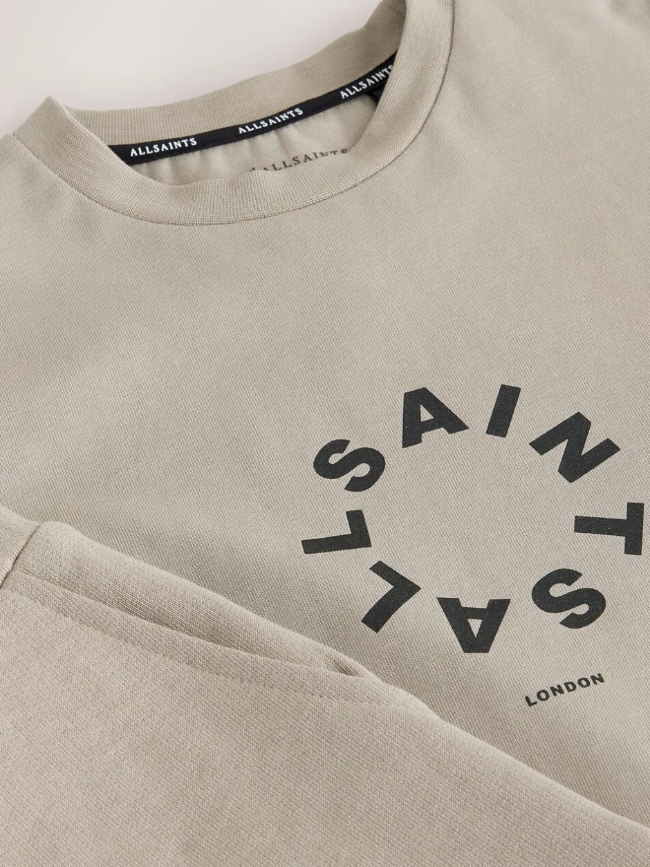 Shorts*smALLSAINTS - Tierra set van T-shirt en sweatshorts Lichtbruin