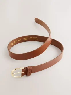 Ceintuurs*Next Lichtbruin - Standaard leren riem