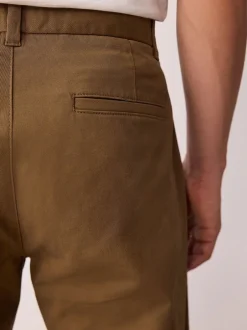 Broeken En Chino's|Next Lichtbruin - Straight fit - Stretchy chino