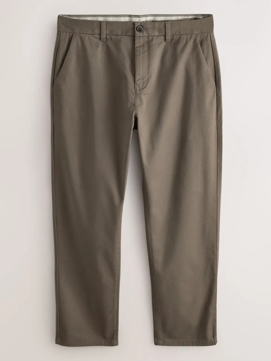 Broeken En Chino's*Next Lichtbruin - Straight fit - Stretchy chino