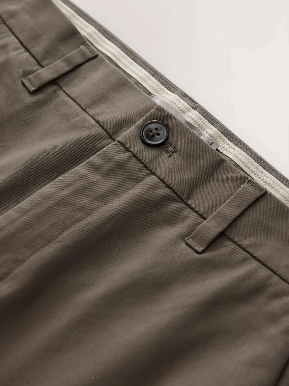 Broeken En Chino's*Next Lichtbruin - Straight fit - Stretchy chino