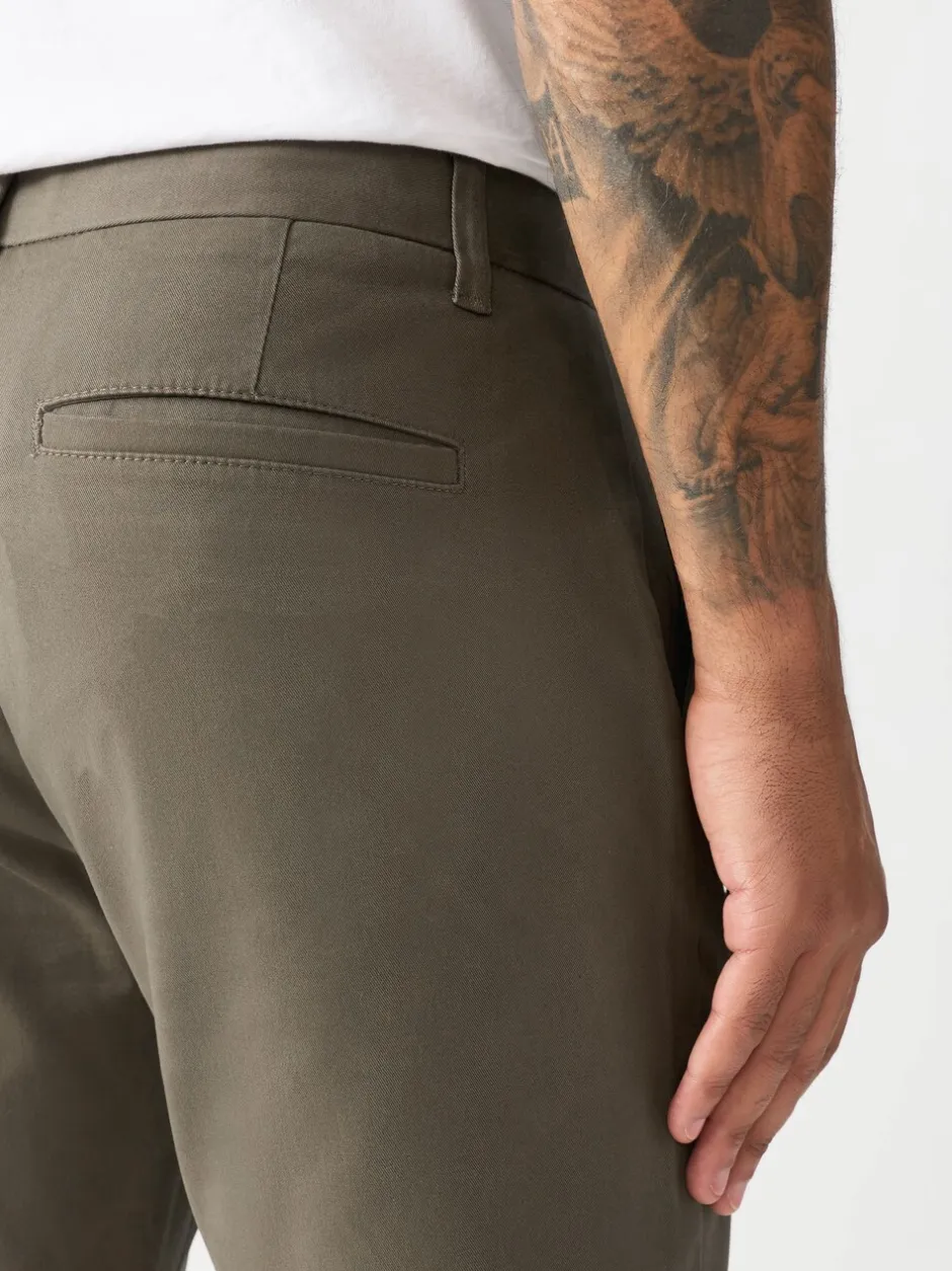 Broeken En Chino's*Next Lichtbruin - Strakke Pasvorm - Stretchy chino