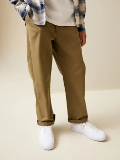 Broeken En Chino's*Next - Stretchy chino's (3-17jr) Lichtbruin