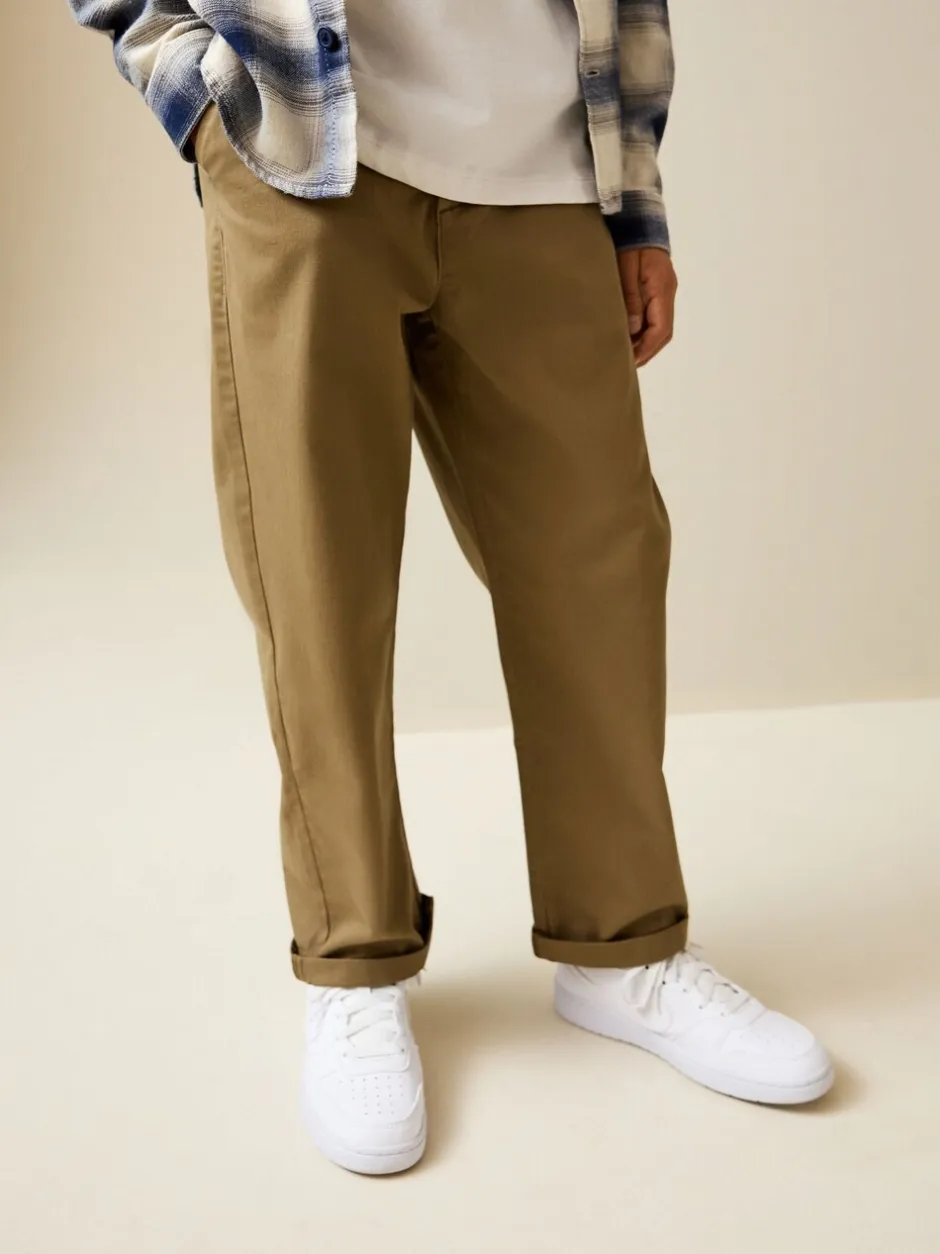 Broeken En Chino's*Next - Stretchy chino's (3-17jr) Lichtbruin