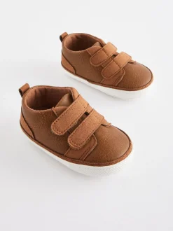 Babyschoenen|Sneakers*Next - Touch Fastening Baby Trainers (0-2mths) Lichtbruin