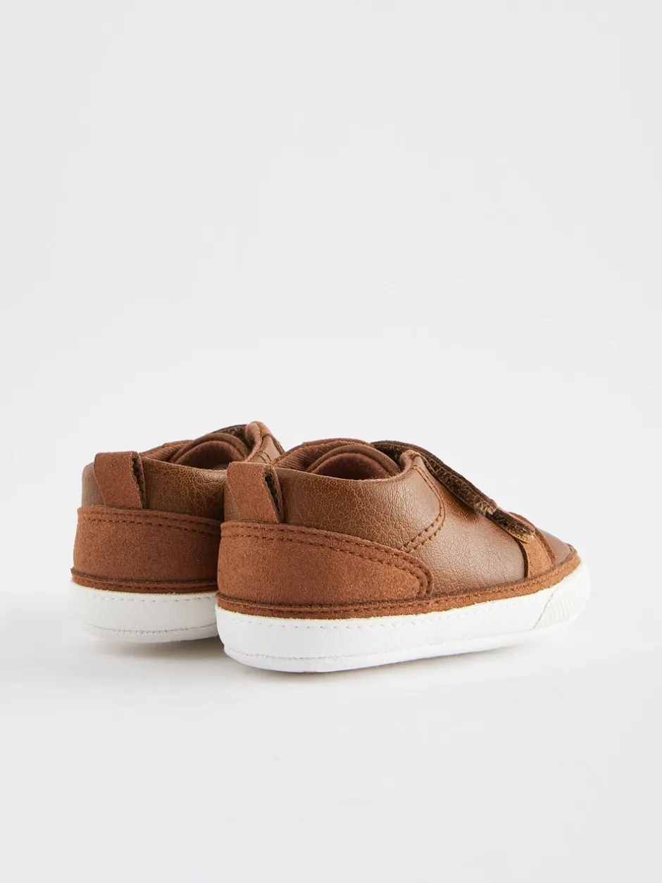Babyschoenen|Sneakers*Next - Touch Fastening Baby Trainers (0-2mths) Lichtbruin