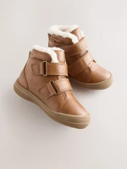 Boots*Next - Waterdichte Boots met klittenbandsluiting Lichtbruin