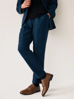 Schoenen|Formele Schoenen*Next - Wijde pasvorm - Leren Oxford brogues Lichtbruin