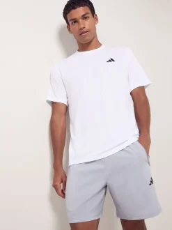 Shorts*adidas Lichtgrijs - Train Essentials geweven trainingsshorts