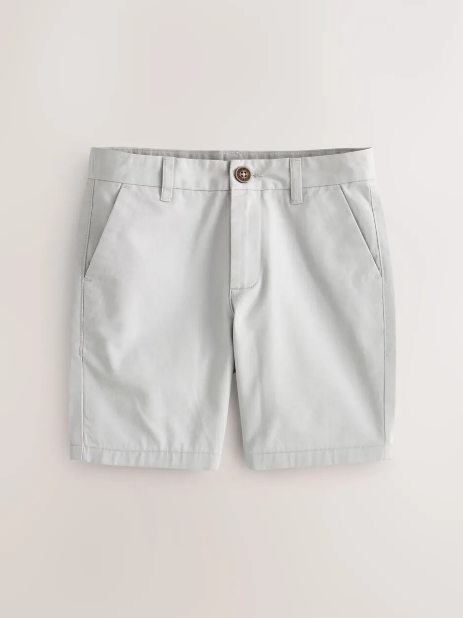 Shorts|Next Lichtgrijs - Chinoshort (3-16 jr)