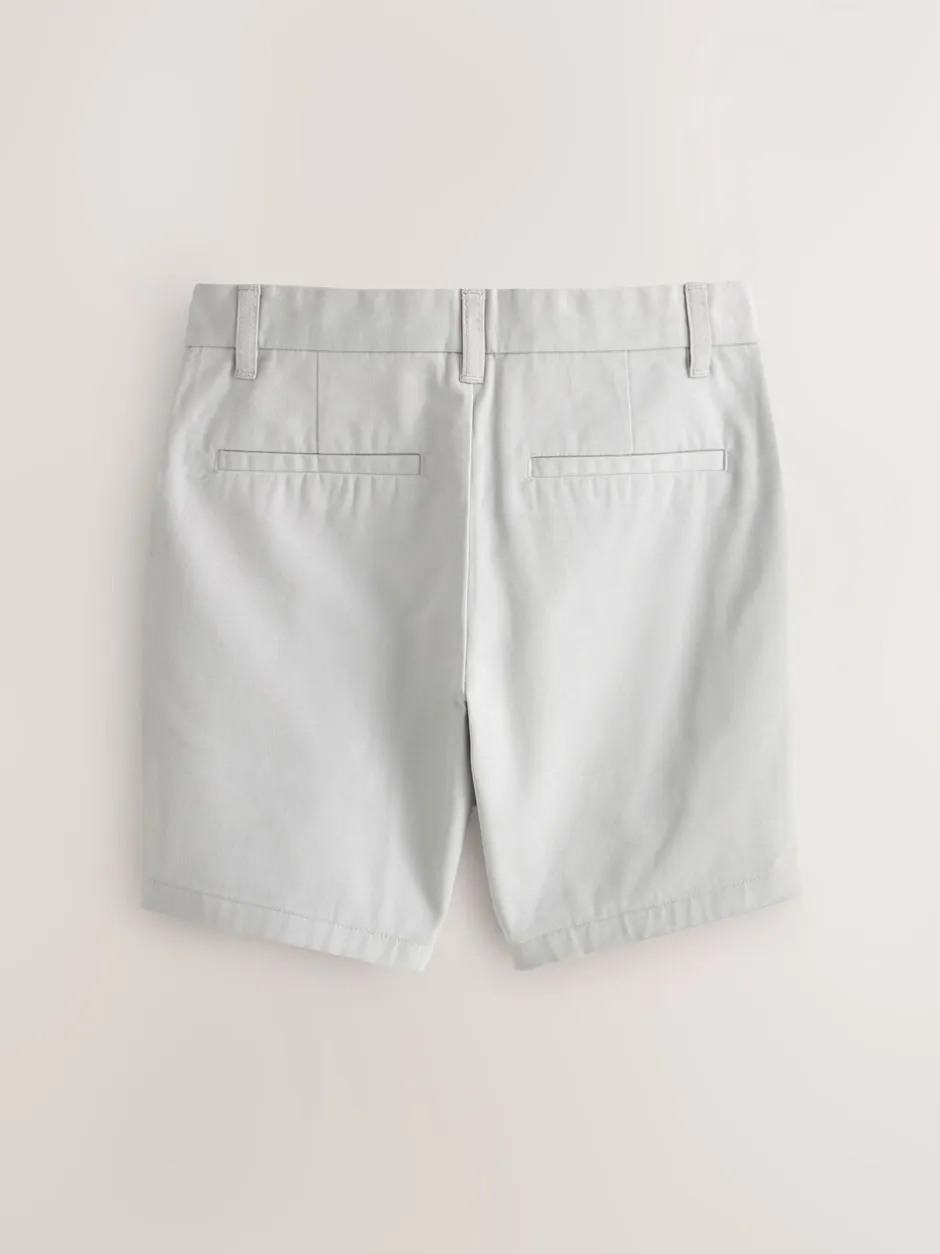 Shorts|Next Lichtgrijs - Chinoshort (3-16 jr)