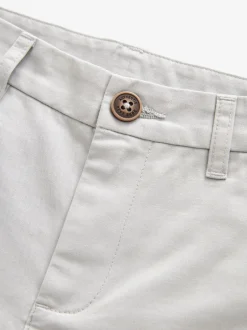 Shorts|Next Lichtgrijs - Chinoshort (3-16 jr)