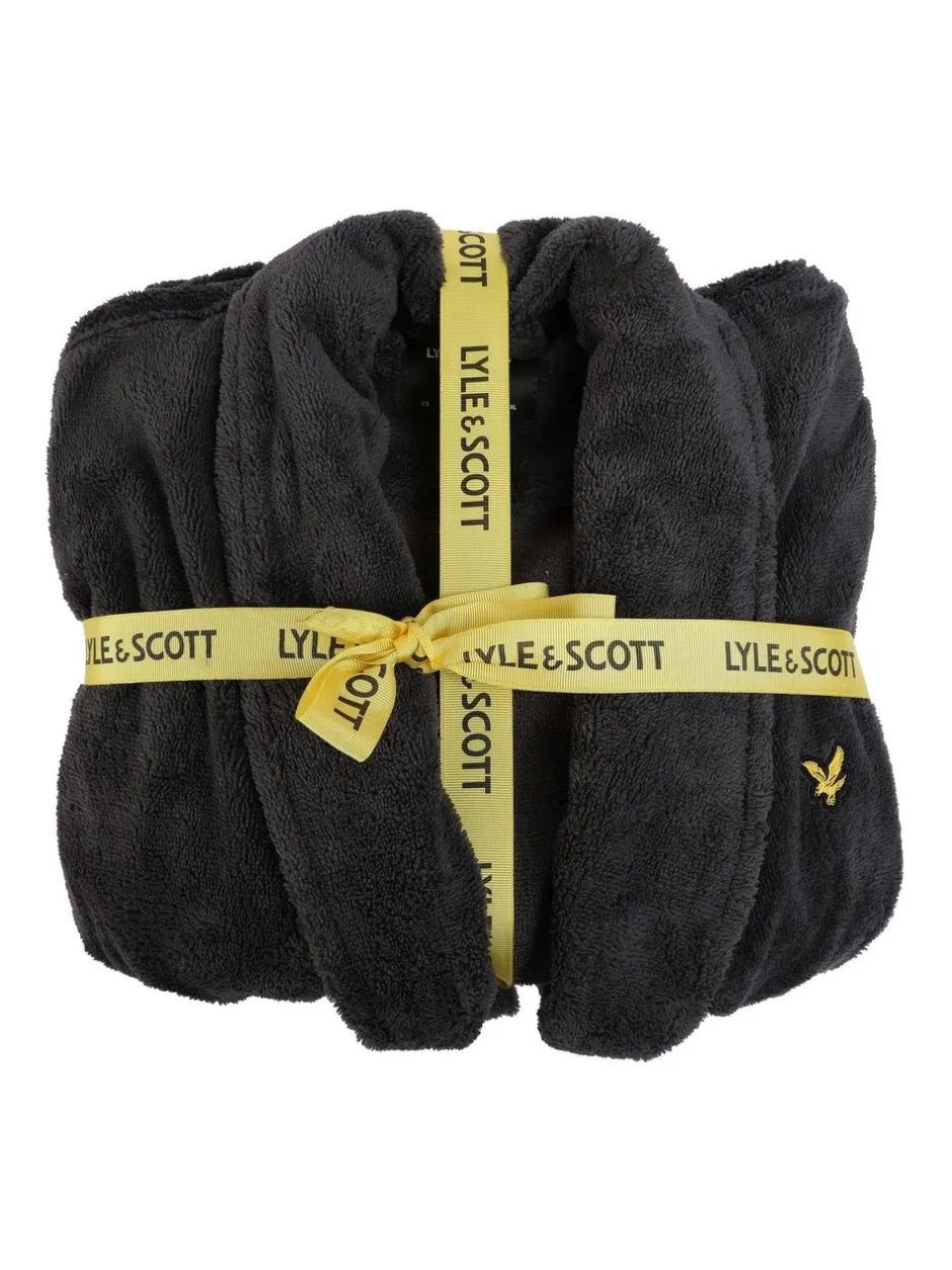 Kamerjassen En Badjassen|Lyle & Scott Lichtgrijs - kamerjas