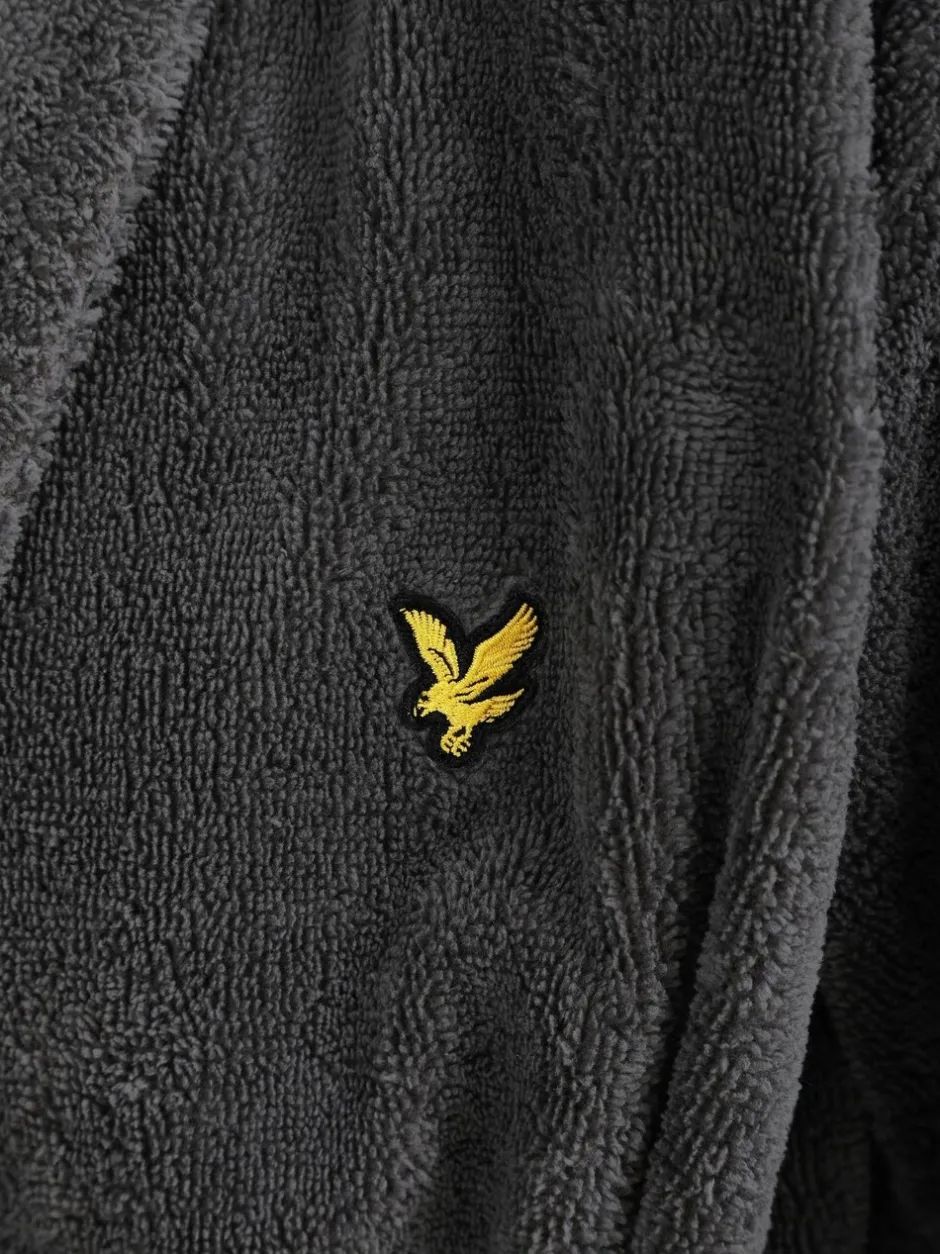 Kamerjassen En Badjassen|Lyle & Scott Lichtgrijs - kamerjas