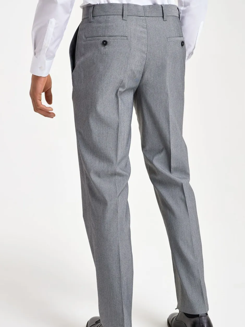 Formele Broek|Broeken En Chino's*Next Lichtgrijs - Normale Pasvorm - Chique stretchy broek