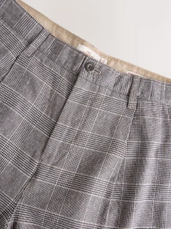 Formele Broek|Next - Signature Heritage Pleated Trousers Lichtgrijs