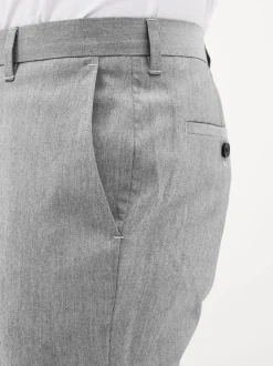 Formele Broek|Next - Strakke Pasvorm - Chique stretchy broek Lichtgrijs