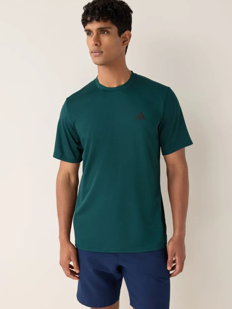 Sportkleding*adidas Lichtgroen - Train Essentials trainingsshirt