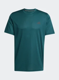 Sportkleding*adidas Lichtgroen - Train Essentials trainingsshirt