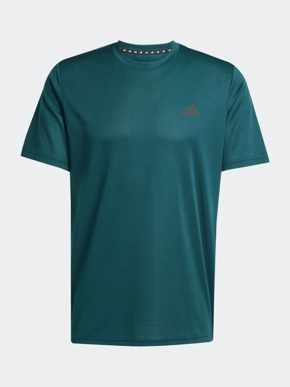 Sportkleding*adidas Lichtgroen - Train Essentials trainingsshirt