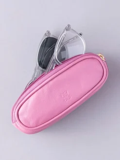 Zonnebril*Lakeland Leather Lichtpaars - dubbele brillenkoker
