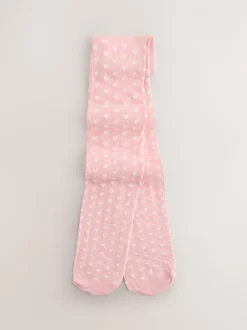 Sokken En Panty's*Next Lichtroze - 40 Denier Heart Tights