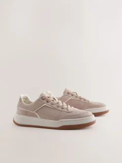 Sneakers*Next - Forever Comfort® retro vetersneakers met panelen Lichtroze