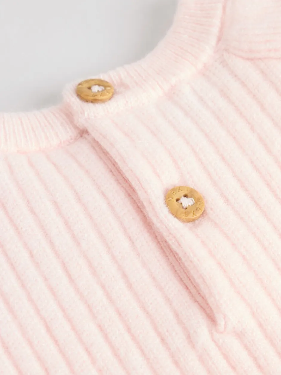 Sets En Combisets|Truien En Breisels|Next Lichtroze - Gebreide babytrui en leggings set 2 -delig (0mnd -3jr)