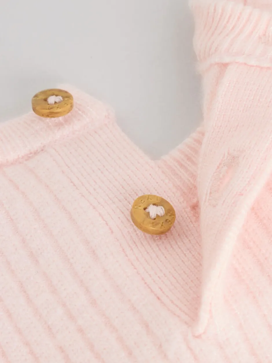 Sets En Combisets|Truien En Breisels|Next Lichtroze - Gebreide babytrui en leggings set 2 -delig (0mnd -3jr)