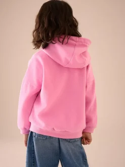 Sweaters En Hoody´S|Next Lichtroze - Hoodie met doorlopende rits (3-16 jr)