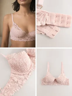 Beha's*Next Lichtroze - Kanten ultieme comfortabele beha
