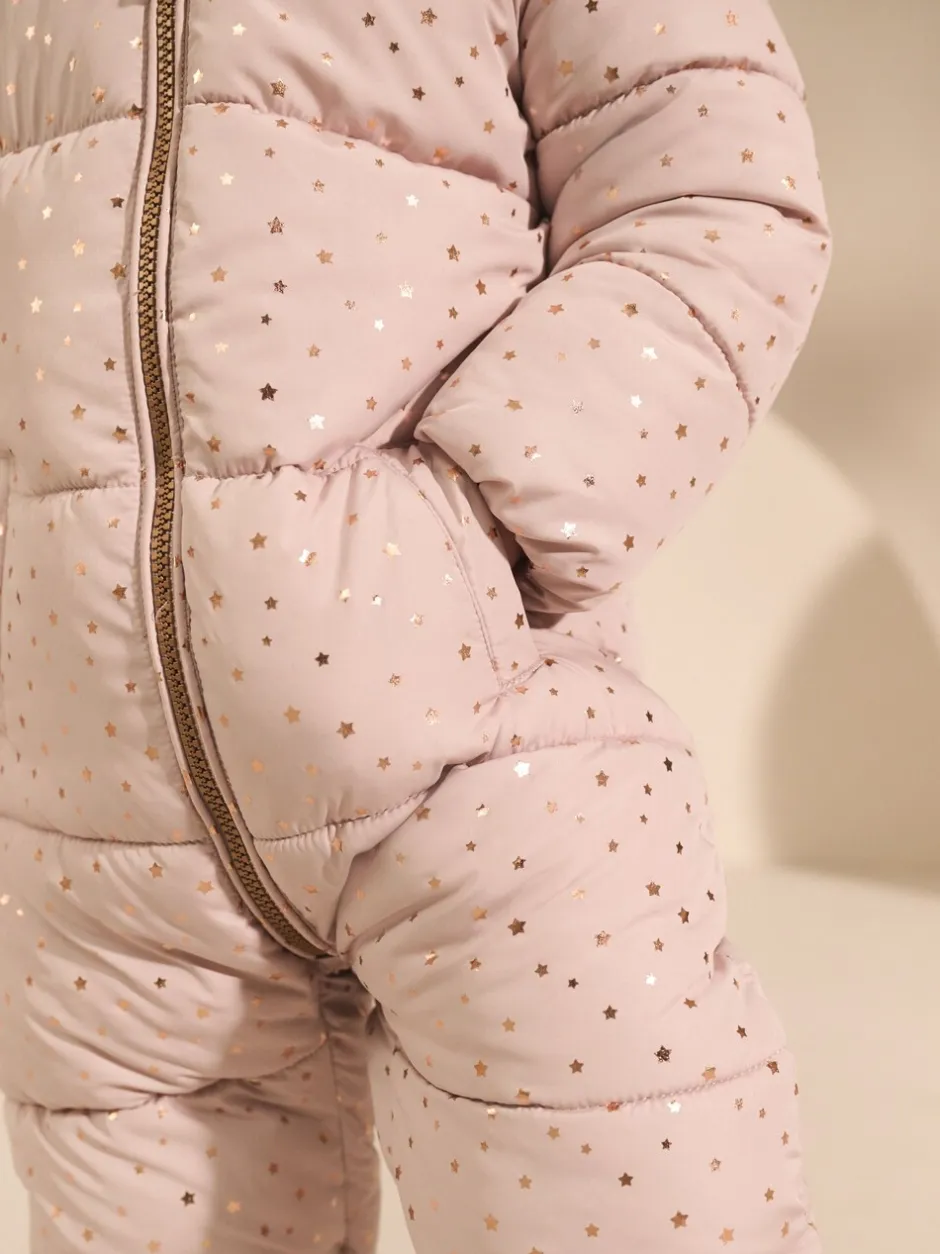 Jassen, Jacks En Kinderwagenpakjes|Jassen En Jacks|Next - Regenbestendig sneeuwpak met print (3mnd -7jr) Lichtroze