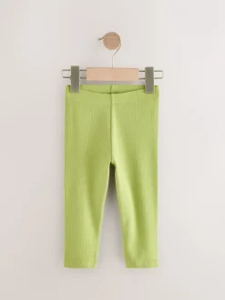 Broeken En Leggings|Next Lichtroze - Verpakking van 5 geribbelde Leggings (3mnd -7jr)