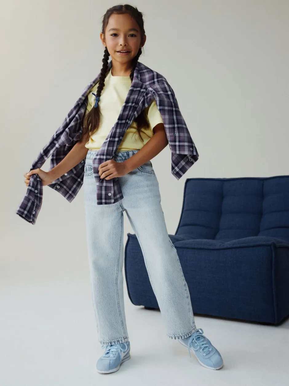 Jeans|Next - Jeans met rechte pijpen (3-16jr) Light wash