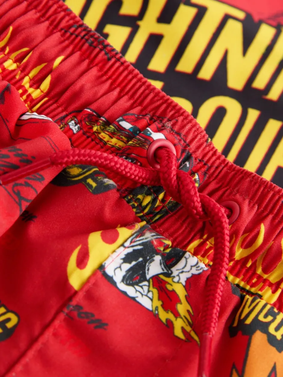 Badkleding|Badkleding|Next - Set van surfhemdje en zwembroek (3mnd -7jr) Lightening McQueen