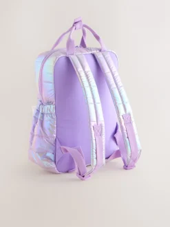 Schoolkleding|Tassen*Next - Rugzak Lila met eenhoornprint