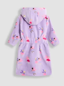 Kamerjassen|Jojo Maman Bébé Lila met elvenprint - - Badjas