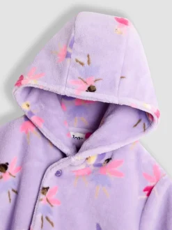 Kamerjassen|Jojo Maman Bébé Lila met elvenprint - - Badjas