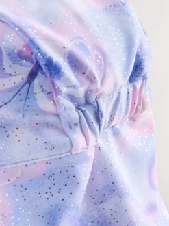 Mutsjes En Antikrabwantjes|Mutsen, Handschoenen En Sjaals|Next - Legionnairezwemhoed (3 mnd-10 jr) Lilac Purple Foil Butterfly